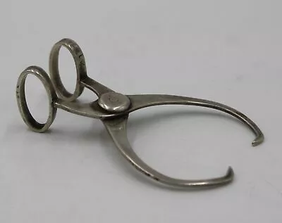 Vintage Sterling Silver 2.75  Miniature Sugar/Ice Cube Scissor Serving Tongs • $59.99