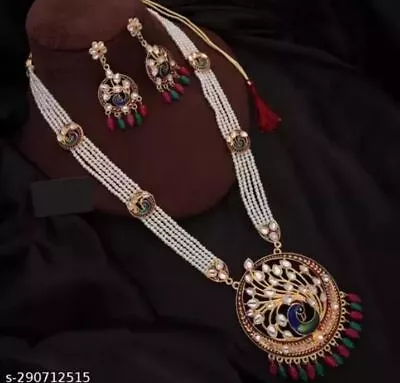 Indian Bollywood Gold Plated Kundan Choker Bridal Necklace Earrings Jewelry Set • $37.55