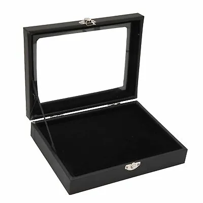 Medal Shadow Box Pin Display Case Transparent Cover For Home • $13.99