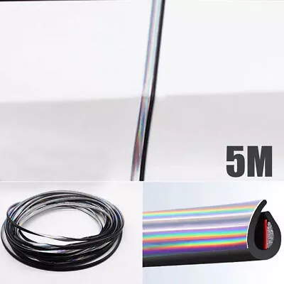 16FT Car Door Edge Scratch Strip Protector Moulding Trim Guard Seal Strip Parts  • $8.89