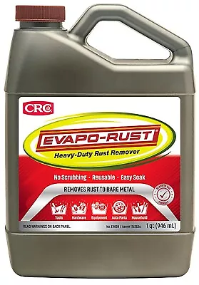 CRC Evapo-Rust Heavy-Duty Rust Remover Reusable Acid-Free Non-Corrosive 32 • $20.99