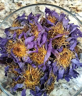 $11.95 • Buy Organic Whole Blue Lotus Flowers  Nymphaea Caerulea 10g/20g Dried Sacred Water 
