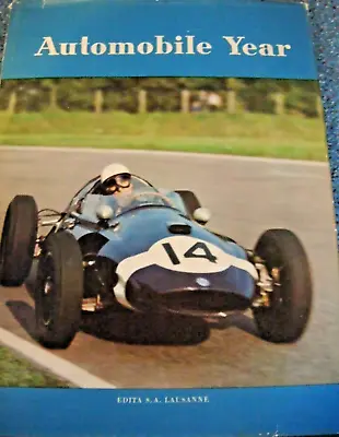 Book Automobile Year 7 1959 1960 Carroll Shelby Bruc Mclaren Innes Ireland Moss • £50