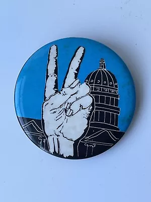 1969 Anti Vietnam March On Washington DC Peace Sign Horn Co New Mob • $17