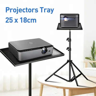 Projector Laptop Tripod Stand DVD DJ Floor Laptop Stand Holder Bracket With Tray • $29.97