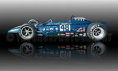 Gurney AAR Eagle Indy Race Car Photo CA2000 • $30