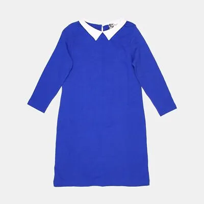 Boutique By Jaeger Casual Dress / Size 6 / Over The Knee / Womens / Blue / ... • £26