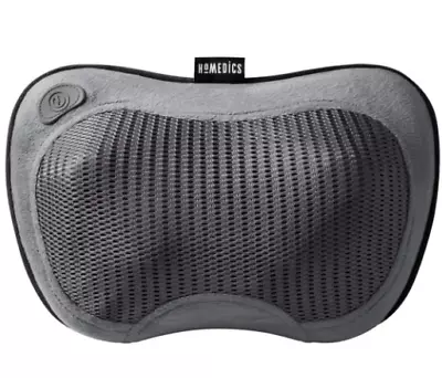 HoMedics - Cordless Shiatsu Massage Pillow With Soothing Heat - Grey • $49.99