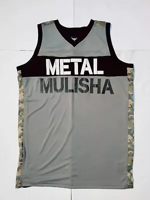 Metal Mulisha Camo Gray 2XL Jersey Sleeveless Tank Top Shirt • $34.99