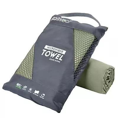 Microfiber TowelArmy Green16 X 32 Inches • $16.77