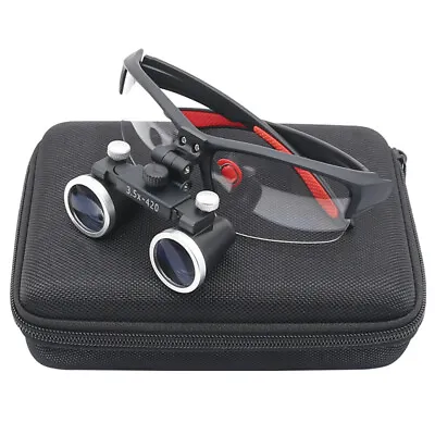 Dental Medical 3.5X Binocular Loupes Lightweight Magnifier DY-117 Black US STOCK • $28.49
