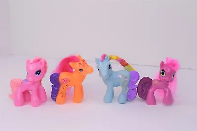 Lot Of 4 My Little Pony G3 McDonald's 3  2008 Happy Meal Toys Figures Brushable • $10.99