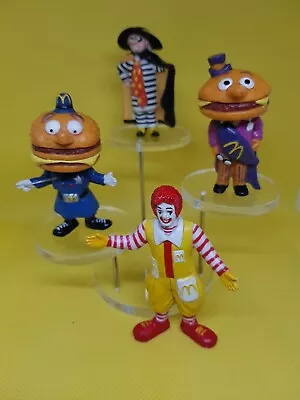 McDonalds Toys Vintage 1985 Character Set Ronald Big Mac Mayor McCheese &... • $64.34