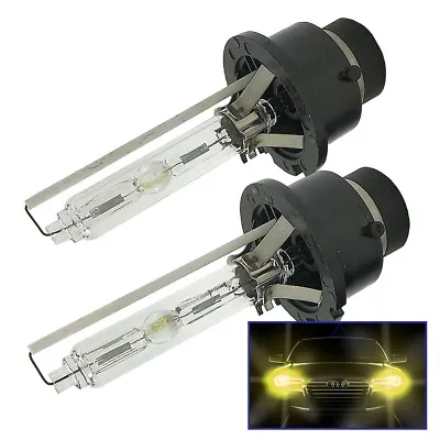 2x HID Xenon Headlight Bulb 3000k Yellow D2S Fits Ford AMD2SDB30FO • $17.37