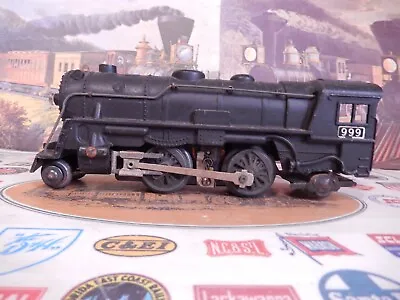 Marx 999 Train O Gauge Railroad Die Cast 2-4-2 Steam Engine Loco**NICE LQQK** • $20.47