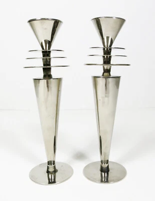 £138.59 • Buy Vintage Art Deco Candle Stand By Paul Wood
