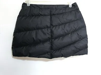 Cordillera REI Women Size Large Black Goose Down Puffer Mini Skirt Ski Winter G • $39
