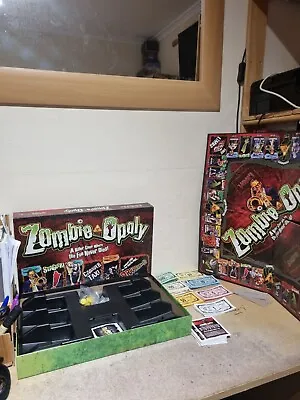 Zombie Opoly Board Game Late For The Sky Horror Dead Made In USA Complete VGC • £13.12