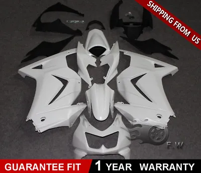 Fairing Kit Bodywork Unpainted ABS Fit For KAWASAKI NINJA 250 2008-2012 09 10 11 • $138.08