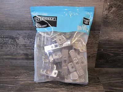 Everbilt Cabinet Hinge 110-Degree Opening Steel Nickel 10pk Missing Screws • $19.99