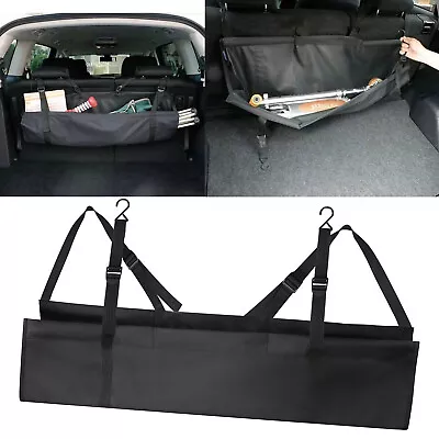 Car Trunk Organizer Accessories Back Seat Storage Bag Hanging 600D Oxford Black • $6.99