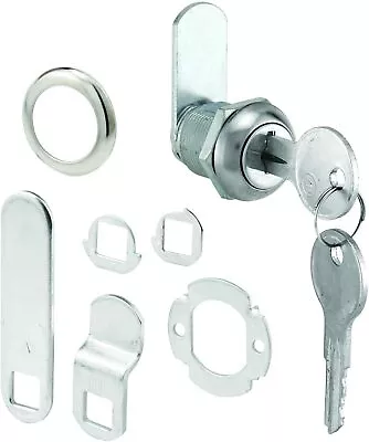 $10.58 • Buy Cabinet Lock Replacement Desk Drawer Lock Keys Steel Part File Tool Box Panel
