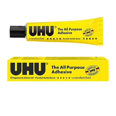 2 X UHU All Purpose Glue 20ml Extra Strong Clear Adhesive Boxed • £4.95