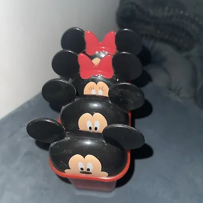 Disney Mickey Mouse & Minnie Mouse Ice Lolly Ice Pop Mould Kit Out Of Box • £6.99