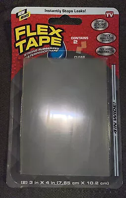 Flex Tape Mini Strong Rubberized Waterproof Tape Clear • $9.99