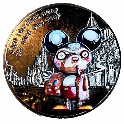 Florida FL DRE Mickey Mouse Drug Recognition Expert Disney Police Coin DUI OWI • $17.50