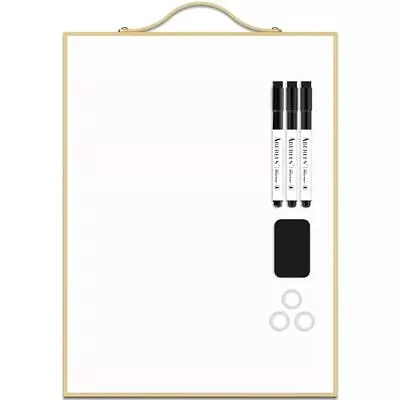 Small Dry Erase Board 16  X 12  Portable Aluminum Frame Mini Whiteboard • $22.56