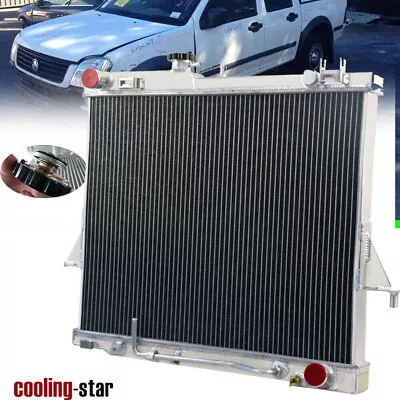 2-Core Radiator For 2003-2012 Holden Rodeo RA 3.0TD 3.5L Isuzu D-Max 3.0L AT • $199