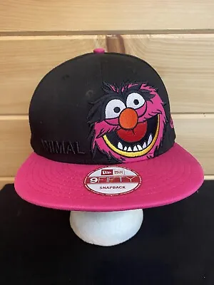 New Era 9Fifty Muppets Animal Snapback Hat Black & Pink • $39.95