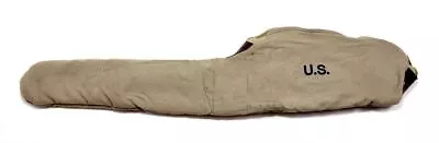 WORLD WAR 2 M1 CARBINE FLEECE LINED CANVAS CASE Light OD Marked JT&L 1943 • $38.99