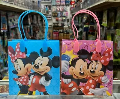 12PCS Disney Mickey Mouse Minnie Mouse Goodie Bags Party Favor Bags Gift • $12.99