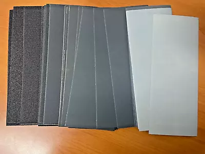 45Pcs Wet Dry Sandpaper Polishing Abrasive Waterproof Paper Sheets 120-5000 Grit • $8.75