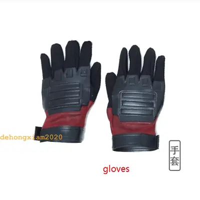 Marvel Deadpool Gloves Unsex Accessories Black Stage Props Cosplay A Pair Gift • $30.52