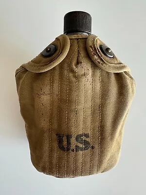 WW2 US Army Canteen Set Shane Mfg Co 1943 • $65