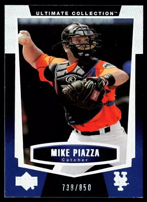 Mike Piazza 2003 Upper Deck Ultimate Collection #5        SN850 • $10