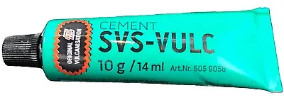 1 Tube Of Rema SVS-VULC Tube Patch Vulcanizing Cement 10 Gram (14 Ml) • $8.98