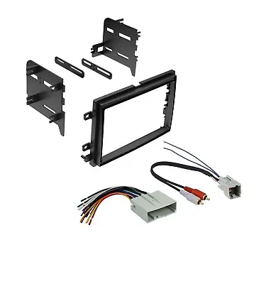 Car Radio Stereo Dash Install Kit With Harness 2004-2012 Ford Lincoln Mercury • $13.95
