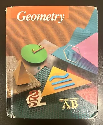 Geometry By Ray C. Jurgensen (McDougal Littell Hardcover) • $49.95