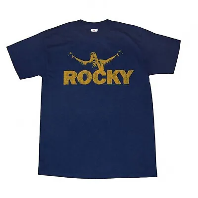 Rocky Classic Pose Victory Adult T-Shirt • $17.99