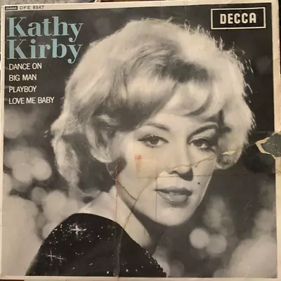 Kathy Kirby Ep S/t  Dance On Big Man +2  Uk Decca Dfe 8547 • £2.50