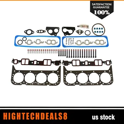 Head Gasket Set Head Bolts For Chevrolet C1500 C2500 1988-1994 5.7L 350CID V8 • $54.99