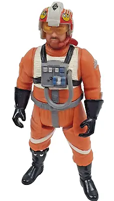 Star Wars POTJ Jek Porkins Rebel X-Wing Pilot 3.75  Action Figure Hasbro 2000 • $49.99