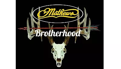 Mathews Brotherhood Decal 10  Wide X 8  Tall • $20