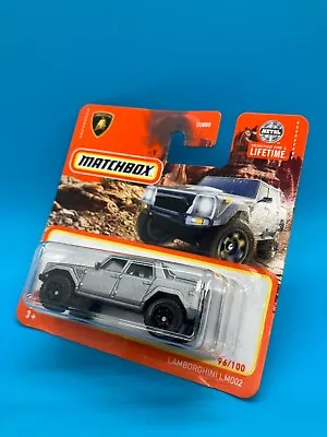 Matchbox LAMBORGHINI LM002 (Silver) • $5