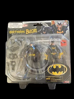 2004 Takara Japan Microman Batman & Batgirl 4  Action Figure Set DC Comics • $21