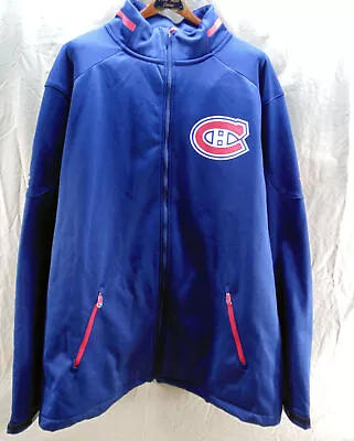 Nwot Montreal Canadiens Ice Hockey Fanatics Authentic Pro Rink Fleece Jacket 3XL • $41